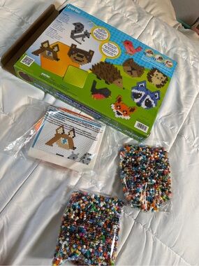 Perler woodland creatures kit open box